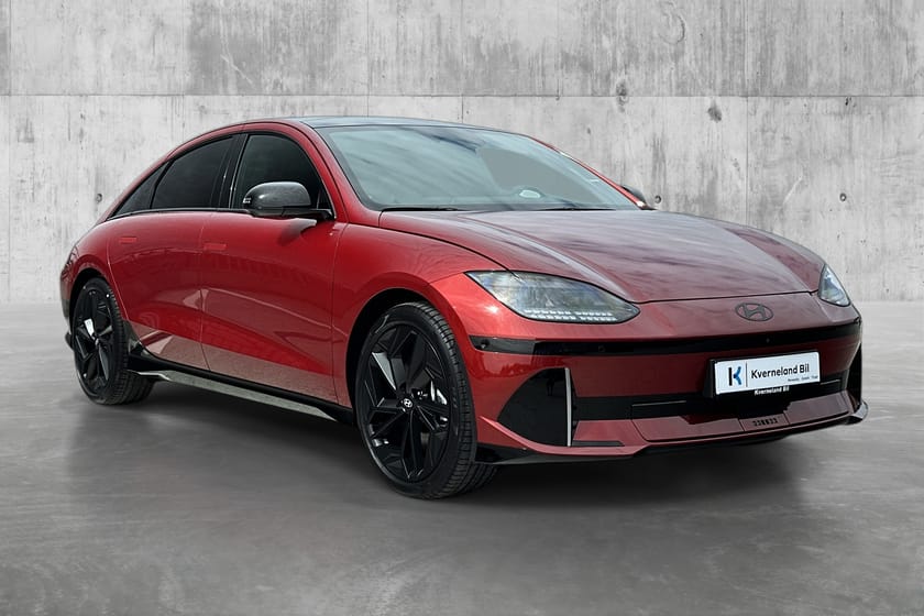 Bilde 3 av Hyundai Ioniq 6 PANO/ACC/NAVI/HUD/BOSE/360/KEYLESS/Black Edition