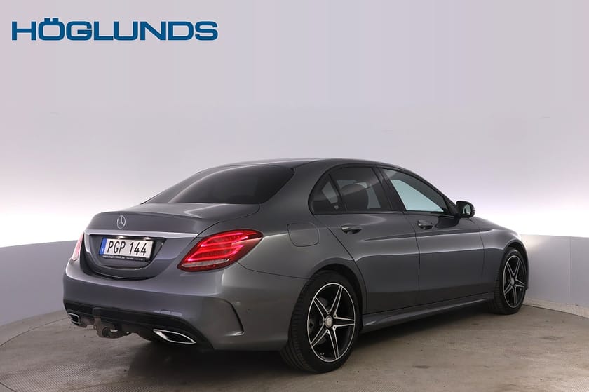 Bild 4 av Mercedes-Benz C 220 d 4MATIC AMG Burmester Drag Värmare V-hjul