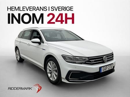 Volkswagen Passat Sportscombi GTE 218hk Dragkrok Kamera Värmare MOMS