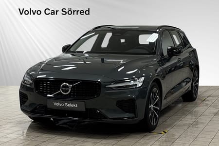 Volvo V60 T6 Plus Dark Nordic Edt- Privatleasing 5995:-/mån inkl beg v-hjul, Drag