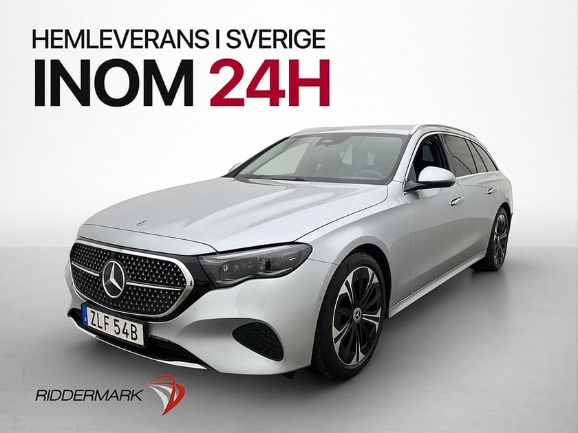 Bild 3 av Mercedes-Benz E 300 d e 4MATIC T de 4M Avantgarde Skinn 360° Navi Drag