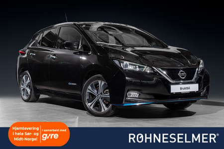 Nissan Leaf e+ |Topputstyrt|Stort batteri| 1 eier|helskinn|EU Des 27|
