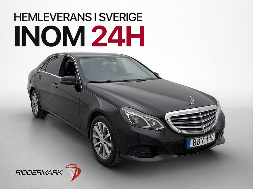 Bild 3 av Mercedes-Benz E 220 CDI BE E220 170hk P-Sensorer Navi Skinn Farthållare