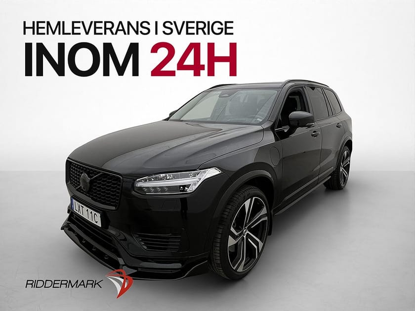 Bild 1 av Volvo XC90 7-seater Recharge T8 7 Sits Ultimate Dark B&W Pano Luft