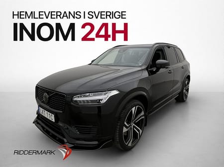 Volvo XC90 7-seater Recharge T8 7 Sits Ultimate Dark B&W Pano Luft