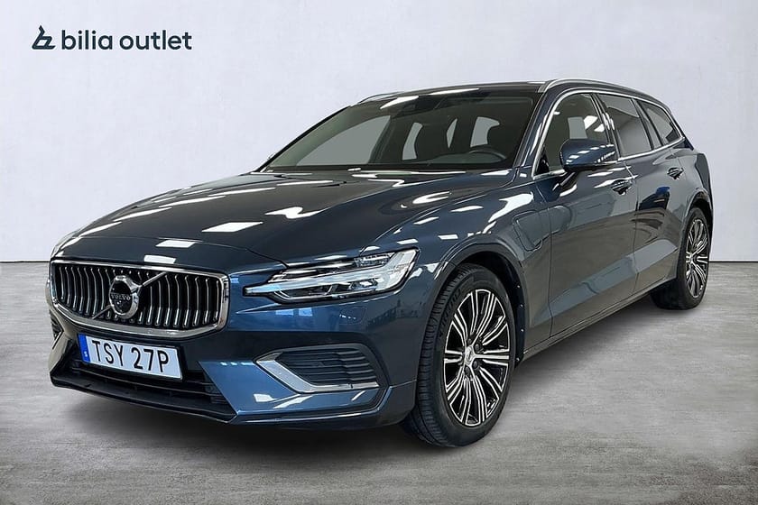 Bild 1 av Volvo V60 Recharge T6 AWD Insc Expression Nyservad 360° Drag H&K