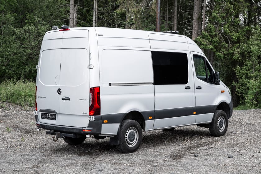 Bilde 5 av Mercedes-Benz Sprinter 316 CDI 4x4 Panel Van CDI/37 KA Auksjon! Les tekst!