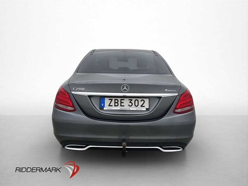 Bild 5 av Mercedes-Benz C 200 4MATIC / 184hk Drag 360° Navi SV-Såld Adaptiv-F