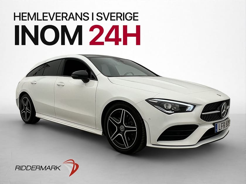 Bild 3 av Mercedes-Benz CLA 200 d Shooting Brake SB AMG Night Pano Wide Dragkrok