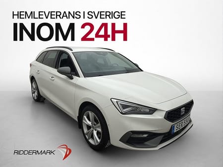 SEAT León Sportstourer e-Hybrid ST FR Cockpit Dragkrok Kamera CarPlay