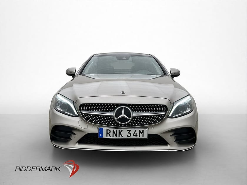 Bild 2 av Mercedes-Benz C 220 d 4MATIC Coupé C220 4M AMG Cockpit Pano Kamera Värmare