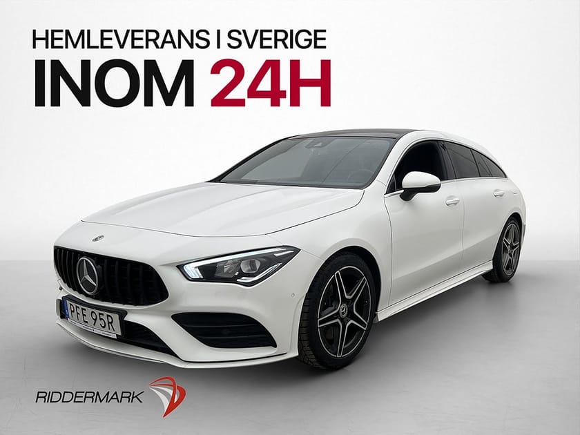 Bild 1 av Mercedes-Benz CLA 200 Shooting Brake AMG Värmare Pano Wide Kamera CarPlay