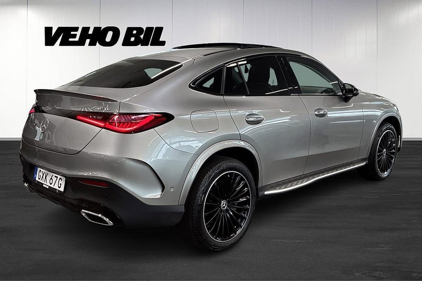 Bild 3 av Mercedes-Benz GLC 400 e Coupé 4MATIC AMG Pano Drag 360° Burmester Navi