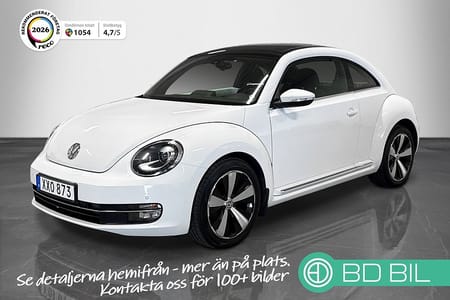 Volkswagen Beetle 1.2 TAKLUCKA EN BRUKARE VÄLSERVAD PANORAMAGLASTAK