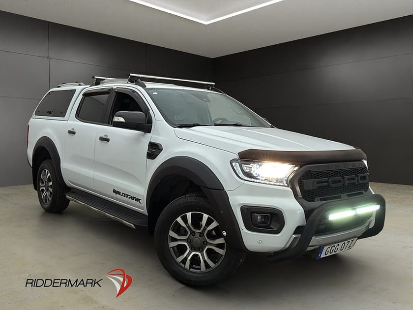 Bild 1 av Ford Ranger Dubbelhytt Wildtrak 213hk 4x4 Ny-Kamrem Värm Drag Diff Moms