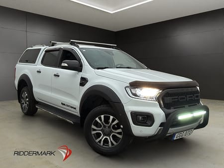 Ford Ranger Dubbelhytt Wildtrak 213hk 4x4 Ny-Kamrem Värm Drag Diff Moms