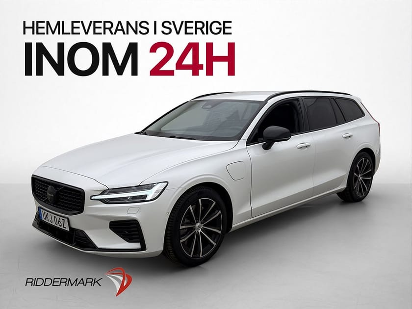 Bild 3 av Volvo V60 Plug-In Hybrid AWD Plus Dark H/K Skinn Drag Värmar