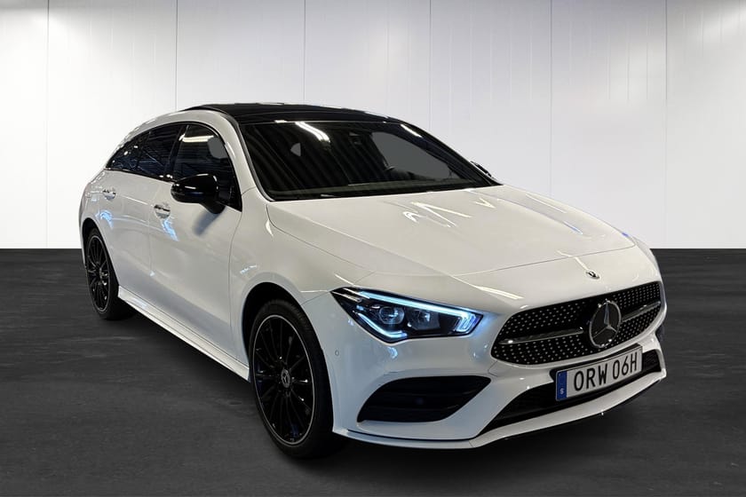 Bild 2 av Mercedes-Benz CLA 250 e Shooting Brake SB 8G-DCT | AMG | Pano | Drag | Nightpaket | Navi | Key-Less |