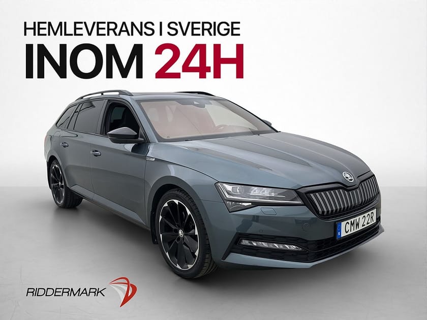 Bild 3 av Škoda Superb iV Kombi Skoda Plug-in 218hk Sportline Pano Cockpit 360°
