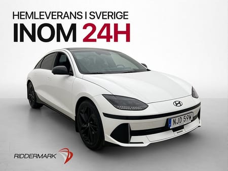 Hyundai Ioniq 6 77.4 kWh AWD Pano 360° BOSE HUD Dragkrok