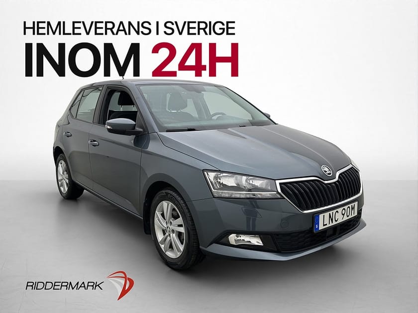 Bild 1 av Škoda Fabia Skoda 1.0 Style Sensorer 0.49 l/mil 360kr skatt Nyserv
