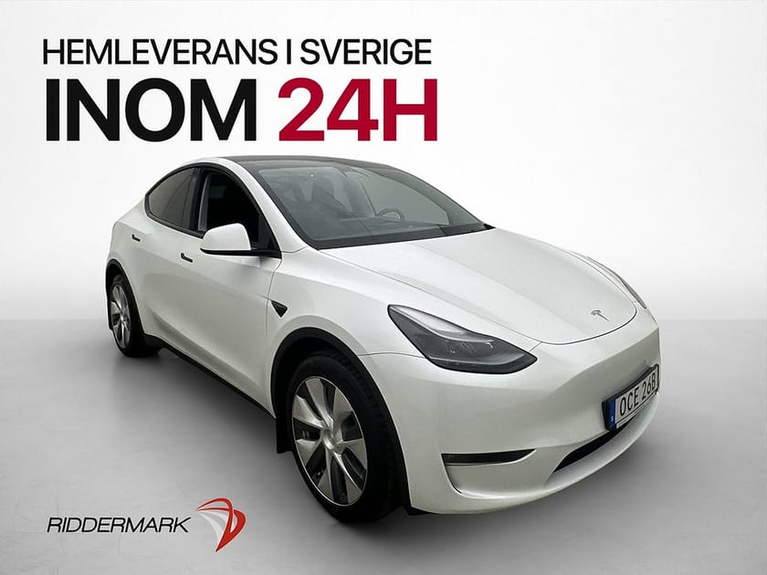 Bild 1 av Tesla Model Y Long Range AWD Drag HW3 Kamera Matrix Värmepump
