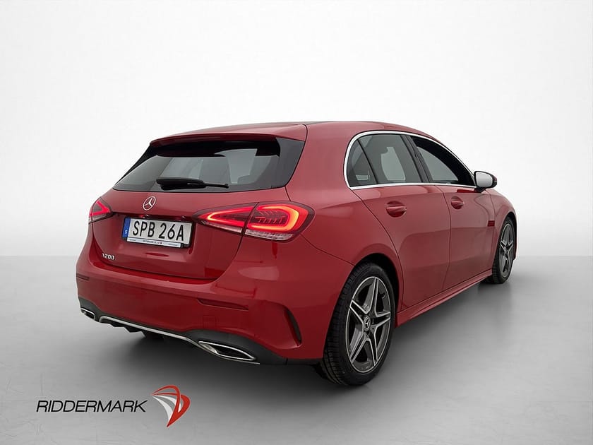 Bild 4 av Mercedes-Benz A 200 AMG Panorama Kamera Bluetooth Nyservad