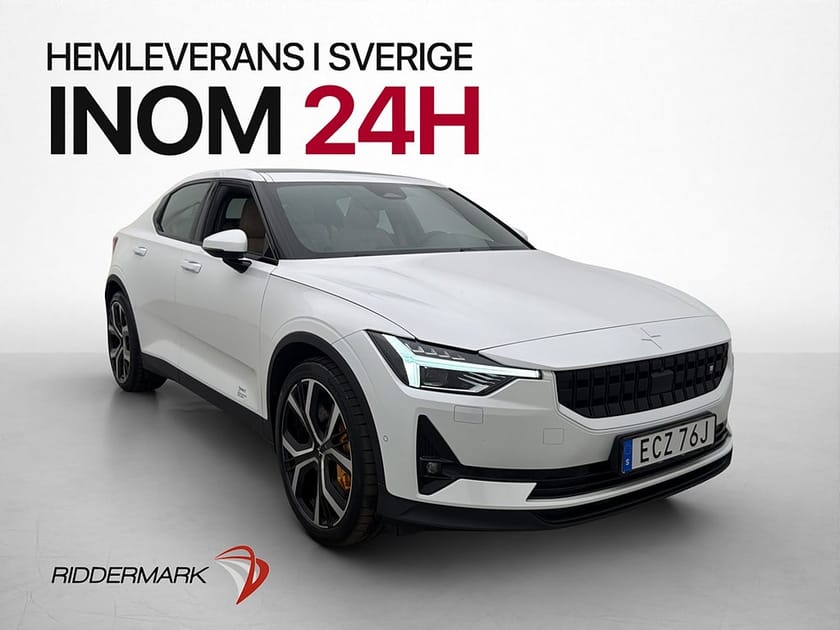 Bild 3 av Polestar 2 Long range Dual motor Performance Nappa Pano H/K