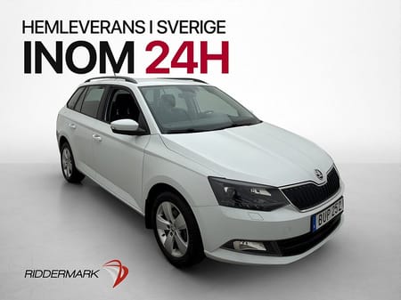 Škoda Fabia Kombi Skoda 1.2 TSI 90hk Style CarPlay Farthållare
