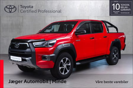 Toyota Hilux Dobbelcab 2,8 204hk D-Cab 4WD SR+ Inv. X RED