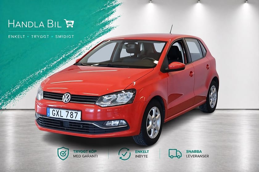 Bild 4 av Volkswagen Polo 5-dörrar 1.2 TSI BMT Manuell, 90hk, 2016