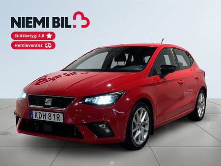 SEAT Ibiza 1.0 TSI FR-Line Mvärm CarPlay Psens S/V-hjul