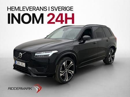Volvo XC90 7-seater T8 AWD Ultimate Dark 7-Sits MOMS Pano B&W Luft