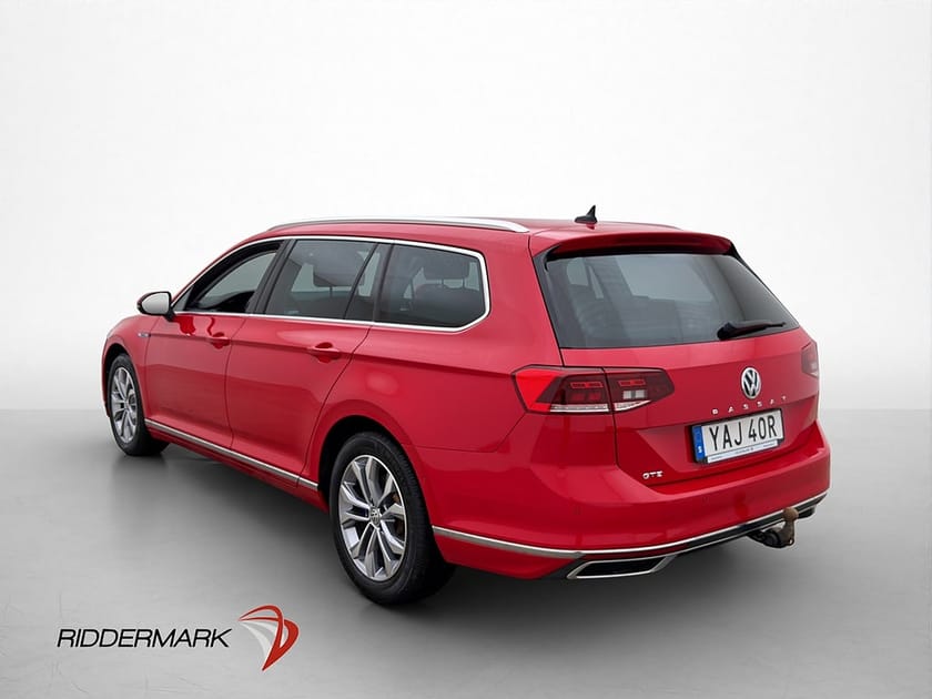 Bild 5 av Volkswagen Passat Sportscombi GTE 1.4 TSI Värmare Kamera Navi Rattv Drag
