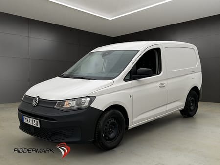 Volkswagen Caddy Cargo Värmare Drag B-Kamera V-Inredd Moms
