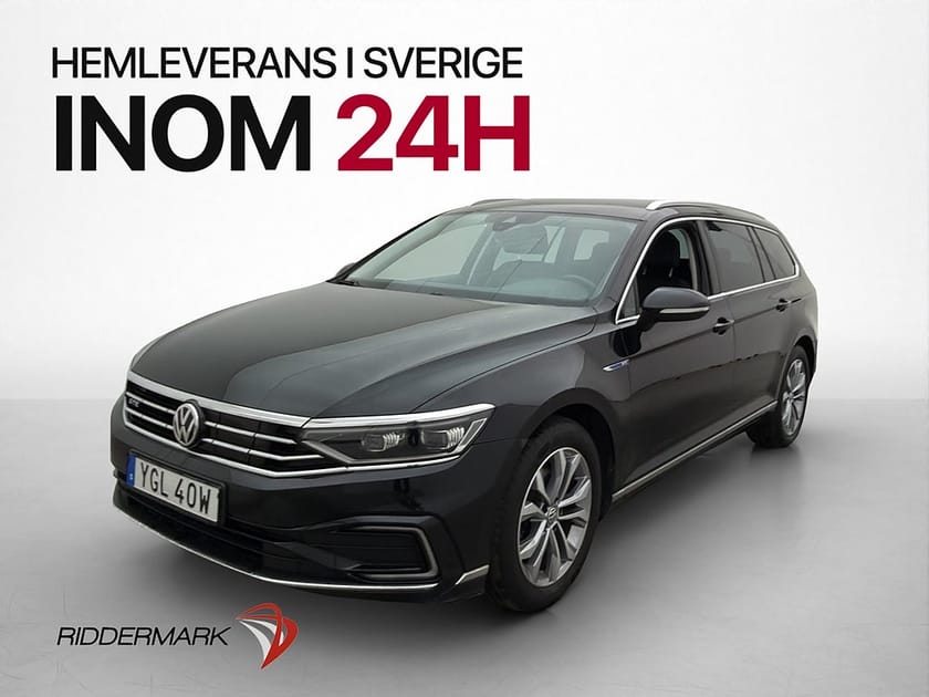 Bild 1 av Volkswagen Passat Sportscombi GTE 218hk Cockpit Kamera Rattvärme Drag