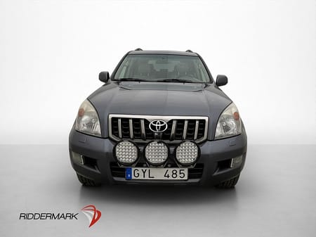 Toyota Land Cruiser 3.0 4x4 7-Sits Taklucka Skinn Drag Diff