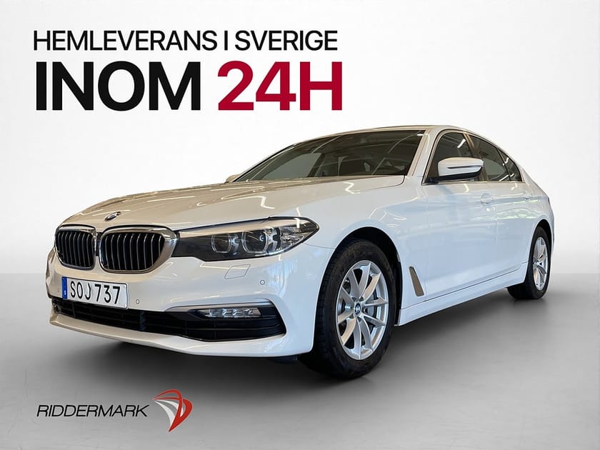 Bild 4 av BMW 530d xDrive Sedan 530 265hk D-Värm Kamera Navi Drag CarPlay