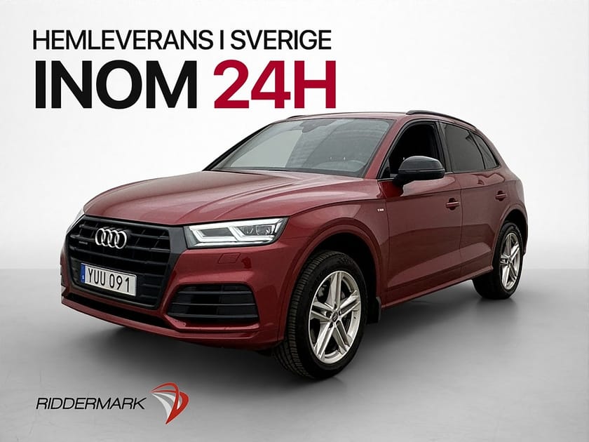 Bild 1 av Audi Q5 2.0 TDI 190hk Quattro S-Line Värmare Matrix Dragkrok