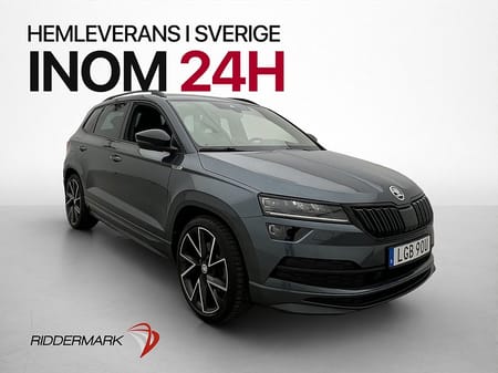 Škoda Karoq Skoda 1.5 TSI 150hk Sportline Drag Döda-vinkel Kamera