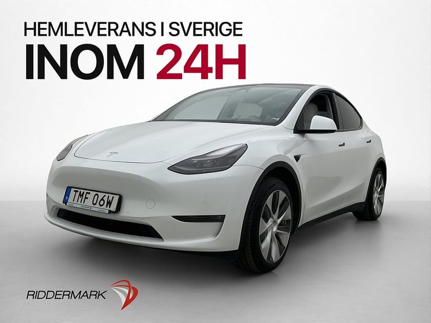 Bild 4 av Tesla Model Y Long Range AWD Autopilot Ljus interiör MOMS