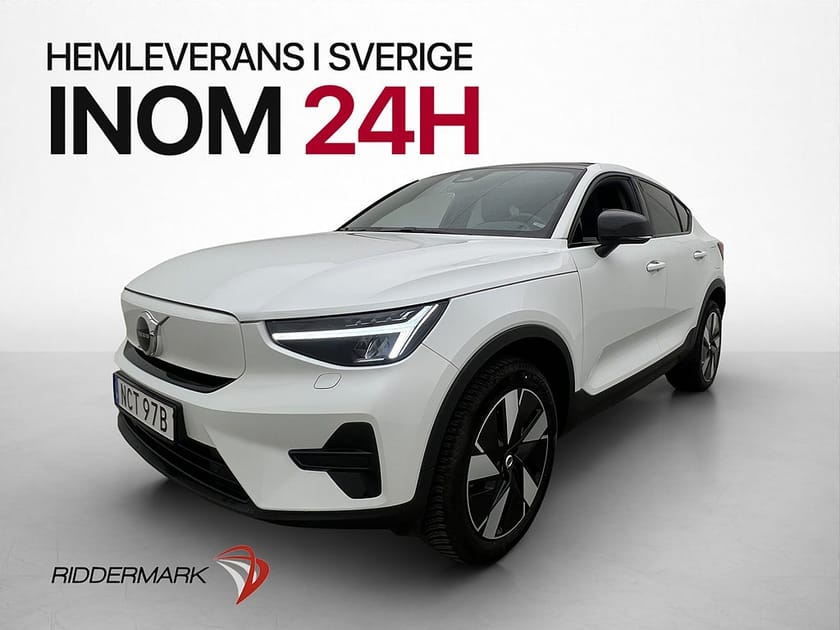 Bild 1 av Volvo C40 Recharge Extended Range Värm Pano Kamera Halvskinn