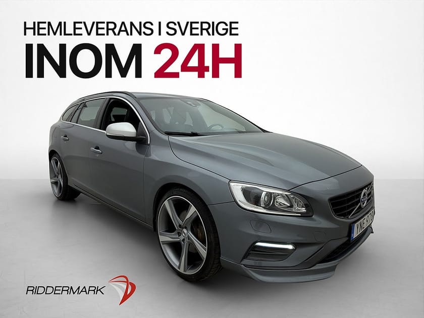 Bild 1 av Volvo V60 D4 AWD R-Design VOC D-Värmare Drag Navi