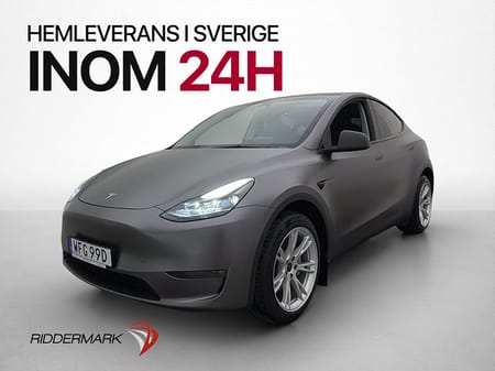 Tesla Model Y Long Range AWD Autopilot Värmepump Svensksåld
