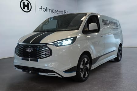 Ford E-Transit Custom 340 AWD E-Custom Skåp Sport 340l Elmotor 160kw 218hk 1-Växlad El