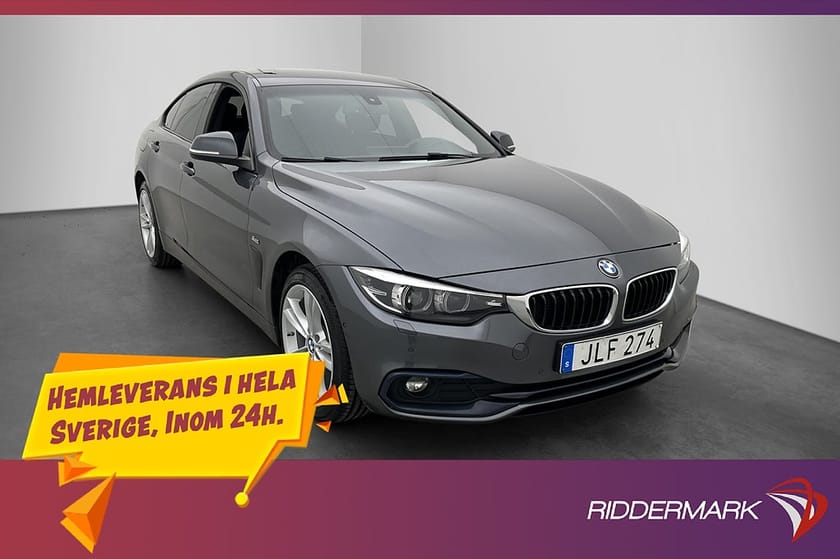 Bild 3 av BMW 420d xDrive Gran Coupé 420 D Sportline Dragkrok HiFi Kamera