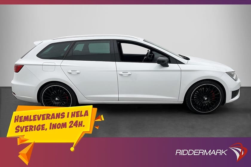 Bild 4 av SEAT León Cupra ST 280hk Halvskinn Värmare Navi P-Sensorer