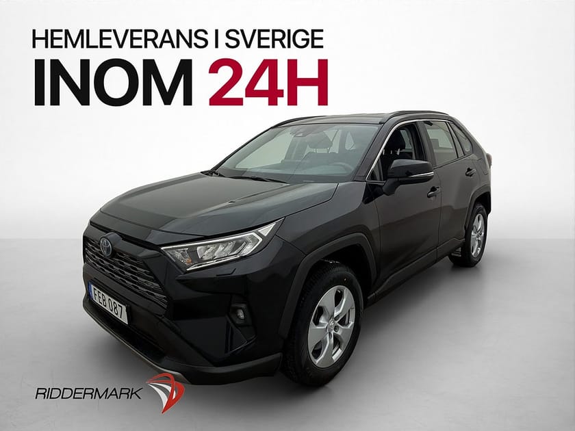 Bild 1 av Toyota RAV4 Hybrid AWD-i E-CVT Active Kamera Navi Rattvärme