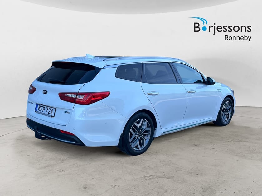 Bild 3 av Kia Optima Sport Wagon Plug-in Hybrid Aut, 205hk, Drag, Skinn