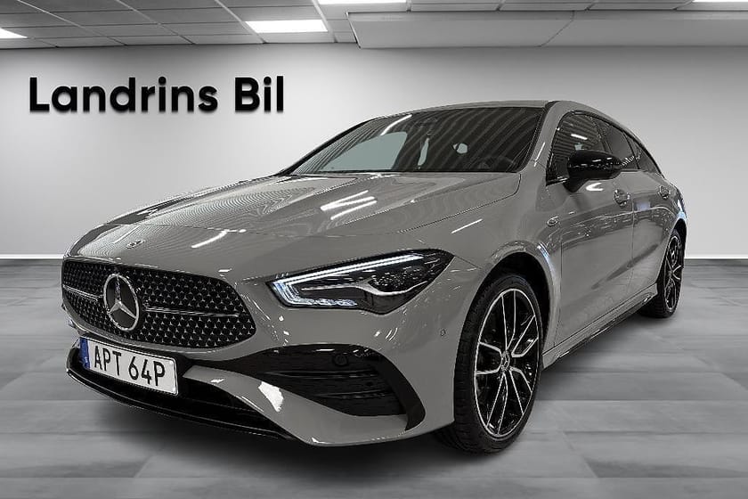 Bild 1 av Mercedes-Benz CLA 250 e Shooting Brake SB AMG Night Drag Distronic 360Kamera Navi